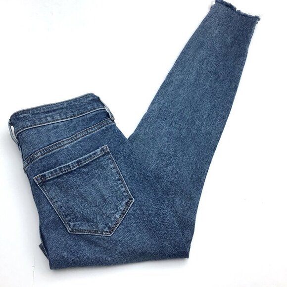 Old Navy Rockstar Super Skinny High Rise Button Fly Distressed size 4 inseam 27" - Picture 8 of 8